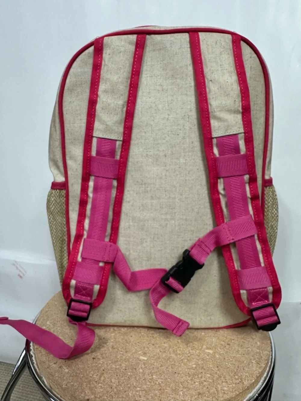 So Young Neutral backpack w printed matryoshka Dolls Pink GRADE SCHOOL BACKPACK